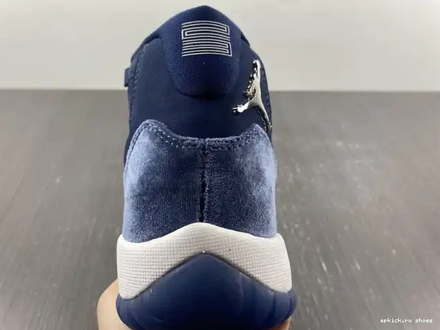 Cheap Velvet Jordan Midnight Air Navy WMNS 11 AR0715-441 0519